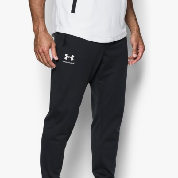 Under Armour ColdGear Tapered Athletic Pants, Black Mens Size Small New! - Picture 10 of 14